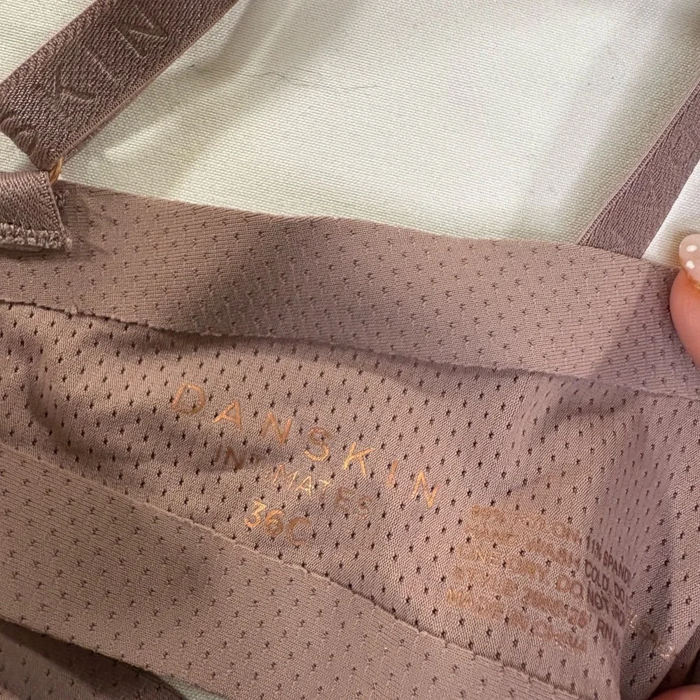 Danskin Women's Bra Trio - Mauve, Beige, Olive - Picture 3 of 3